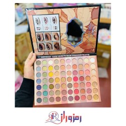 پالت سایه و رژگونه ۷۰ رنگ کتابی IGoodco کد 3028